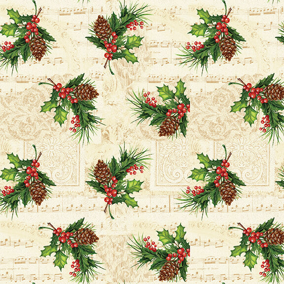 Christmas Legend - Holly Leaf and Berry Cream