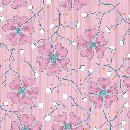 Fun Flowers Pink - Lizzy Albright