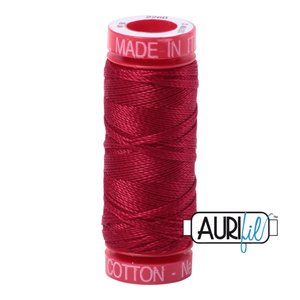 #2260 Red Wine Aurifil Cotton Thread