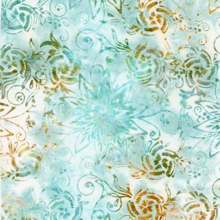 Tonga B8168 Ice Midnight Florals Batik