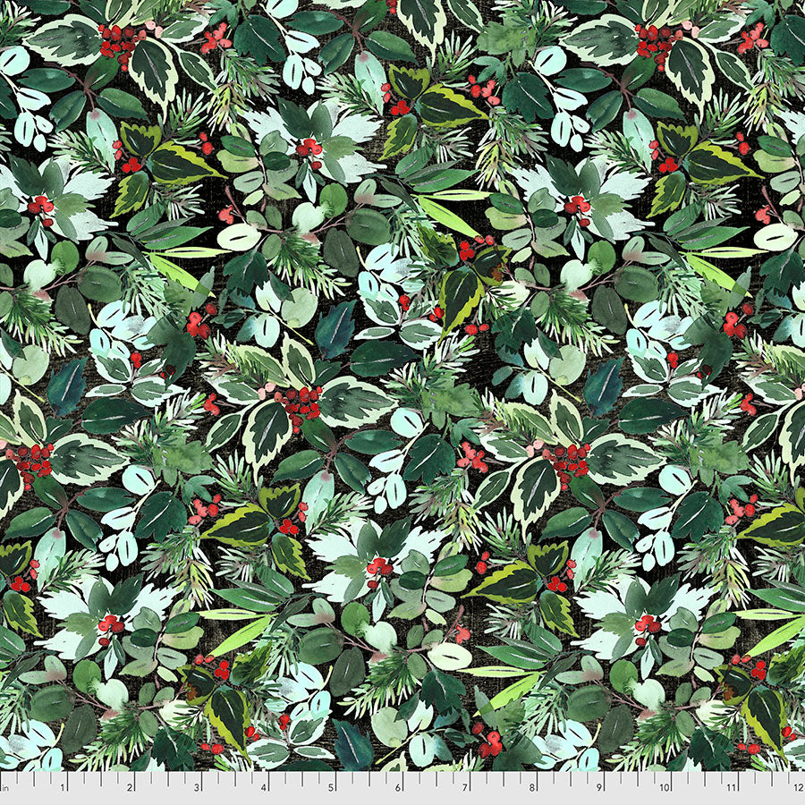 Tim Holtz - Christmas Time English Holly - Green
