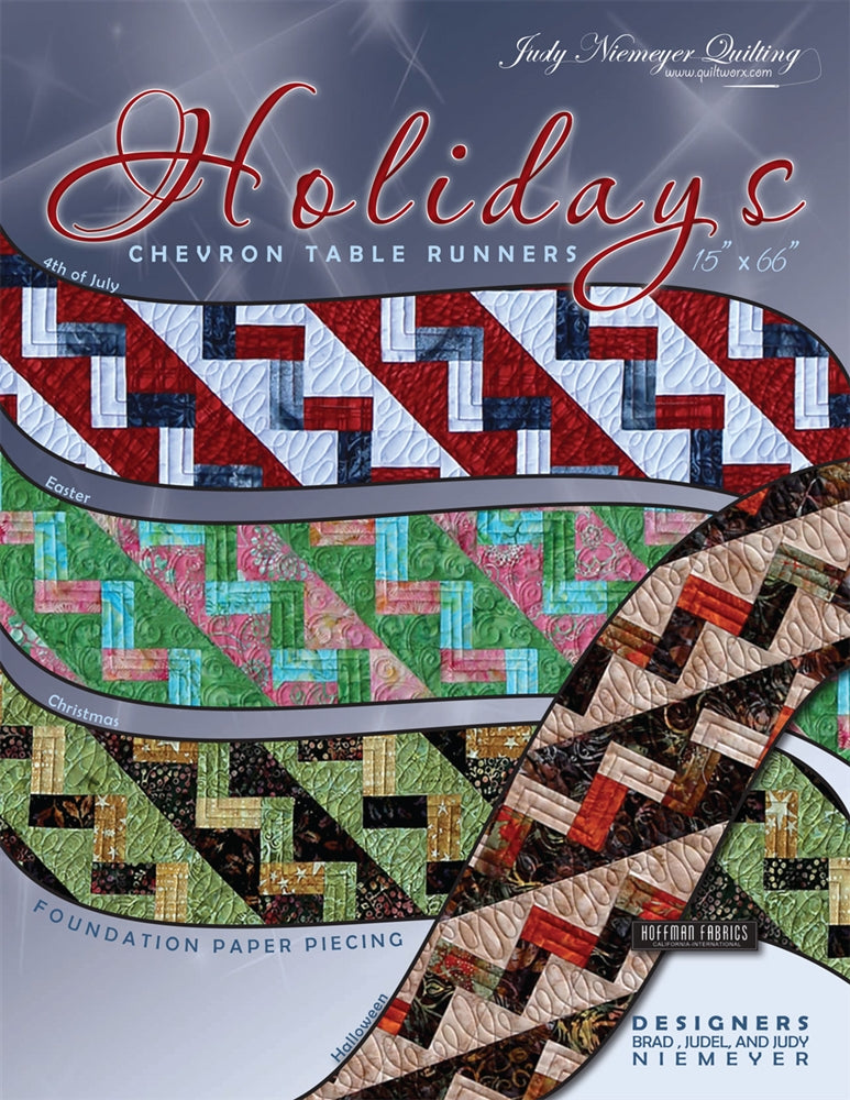 Holiday Chevron Table Runner Quiltworx