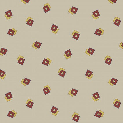 Pajama Squares Khaki Lizzy Albright - Attic Window