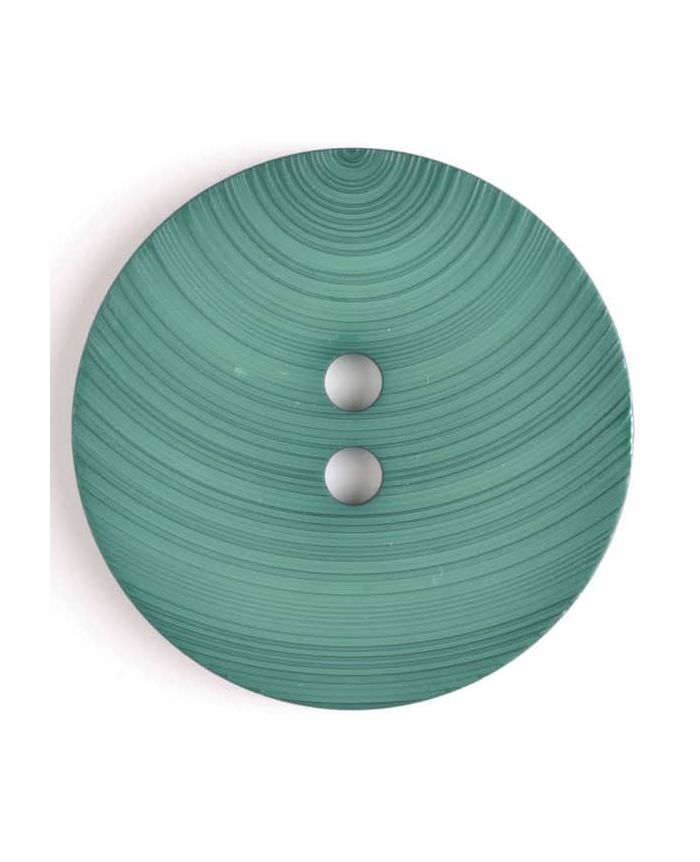 Dill Button 54mm Round Textured Dark Green
