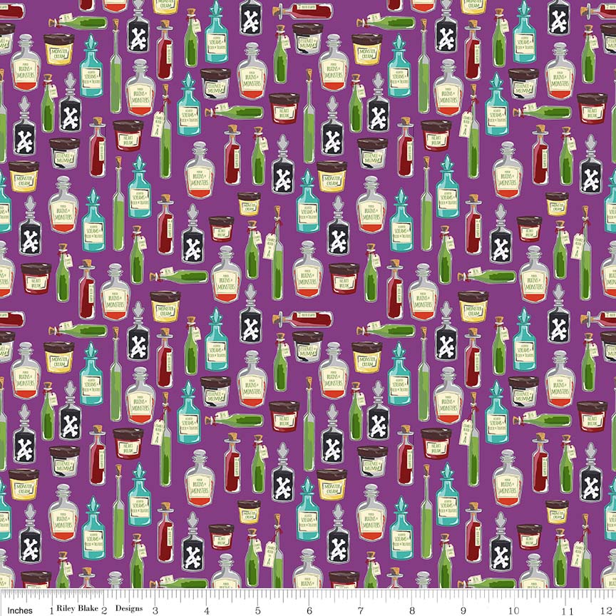 Haunted House Apothecary Purple