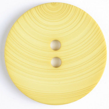 Dill Button 54mm Round Textured Yellow