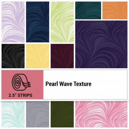 Pearlescent Wave Texture Strip Set