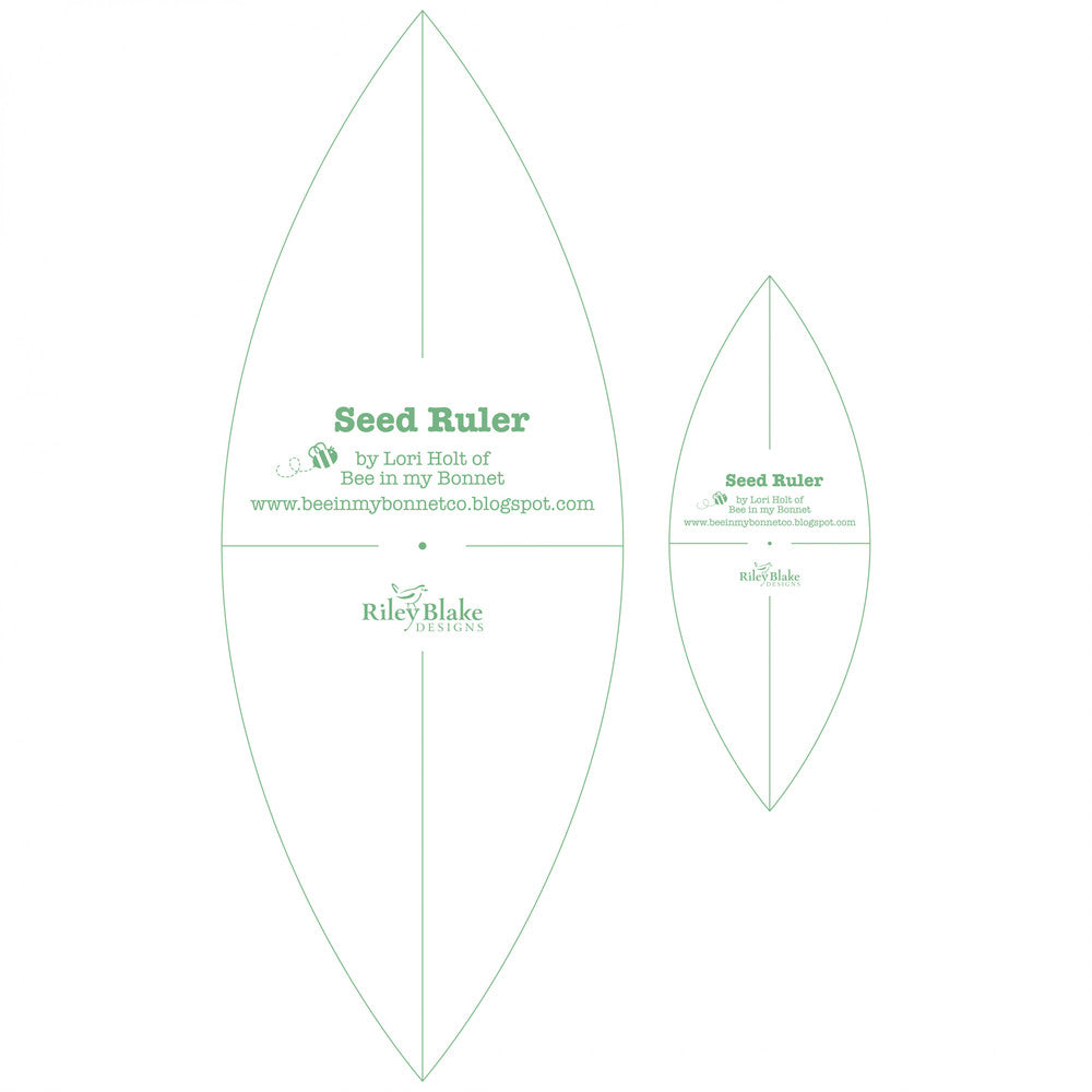 Seed Ruler Set By Lori Holt Of Bee In My Bonnet 2pcs