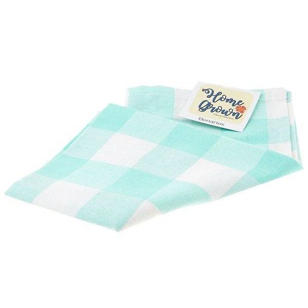 Tea Towel Aqua Buffalo