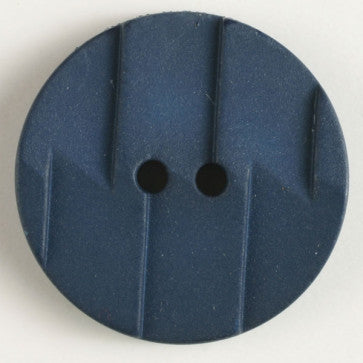 Dill Button 28mm Navy Textured Round