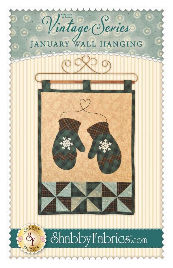 Vintage Blessings Wall Hanging January