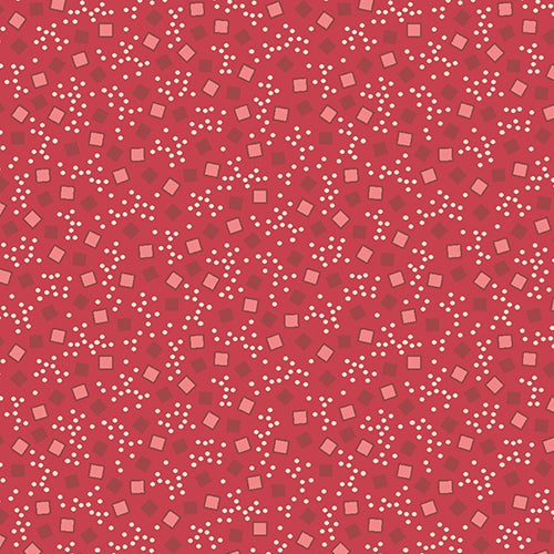 Red Bubble Squares