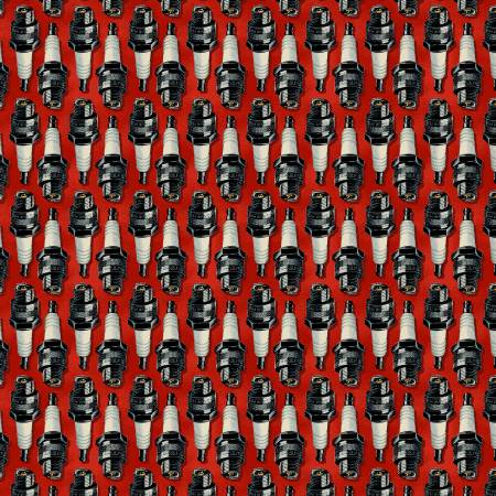 Red Spark Plugs