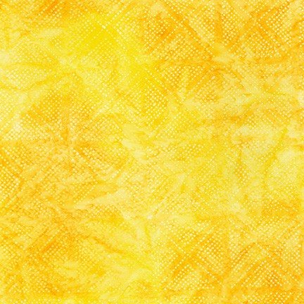 Connect the Dots - Small Yellow Dot Batik
