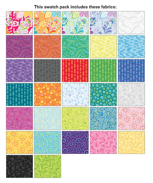 Free Motion Fantasy 10x10 Pack
