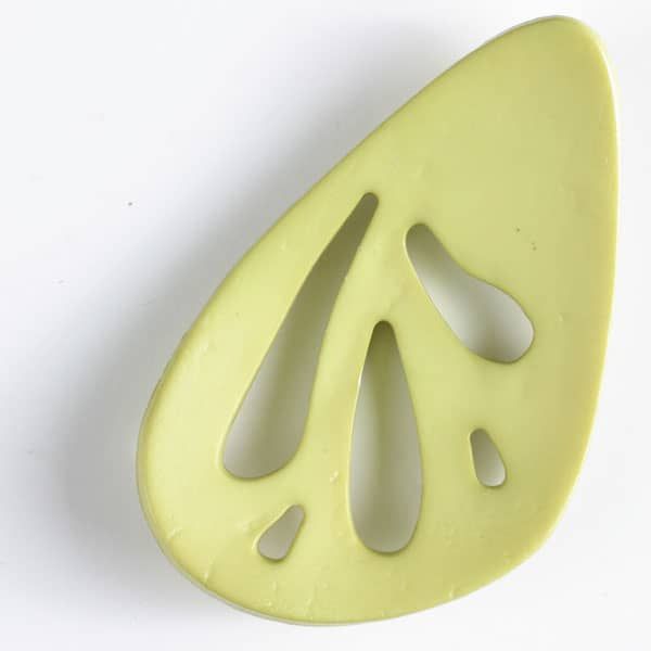 Dill Button 70mm Light Green Cut Out