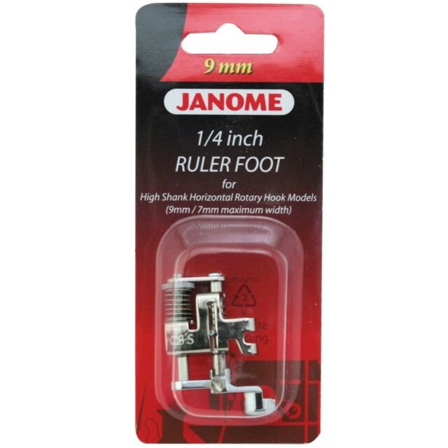 Janome 1/4 inch Ruler Foot (9mm7mm max width)