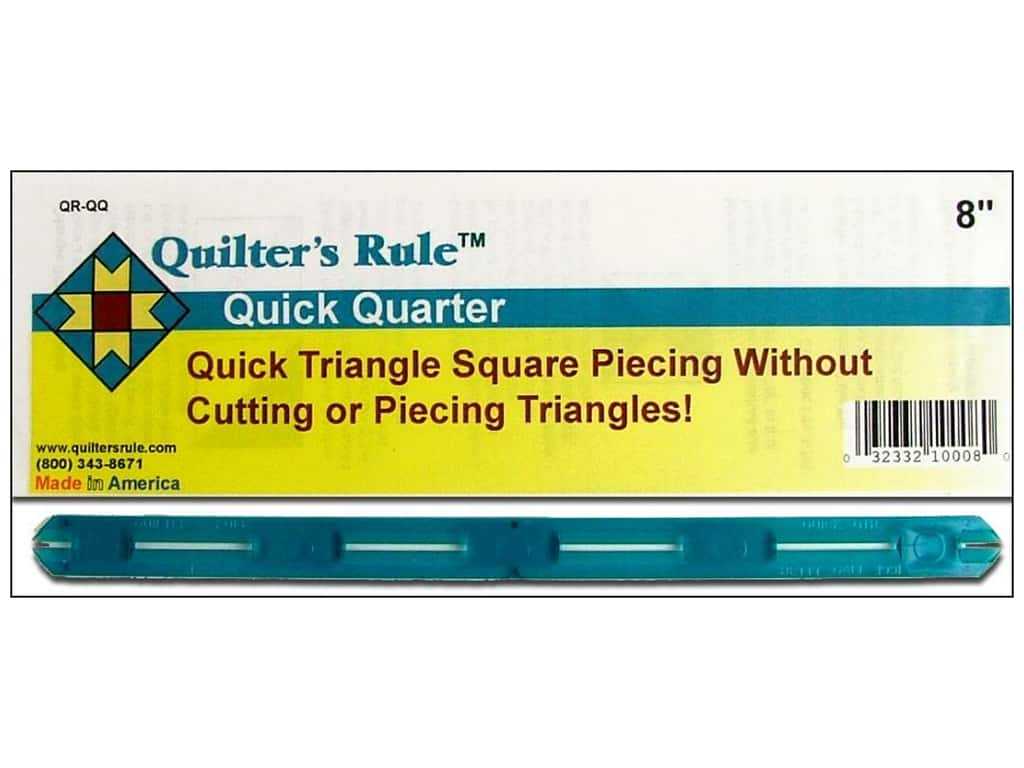 Quick Quarter Seam Guide 8"