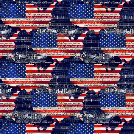 Star Spangled Banner USA Patriotic