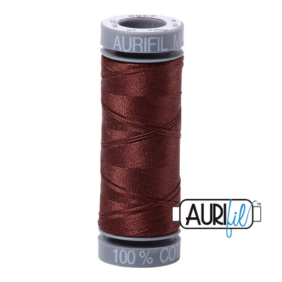 #2360 Chocolate Aurifil Cotton Thread