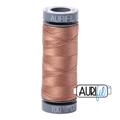 #2340 Cafe Au Lait Aurifil Cotton Thread