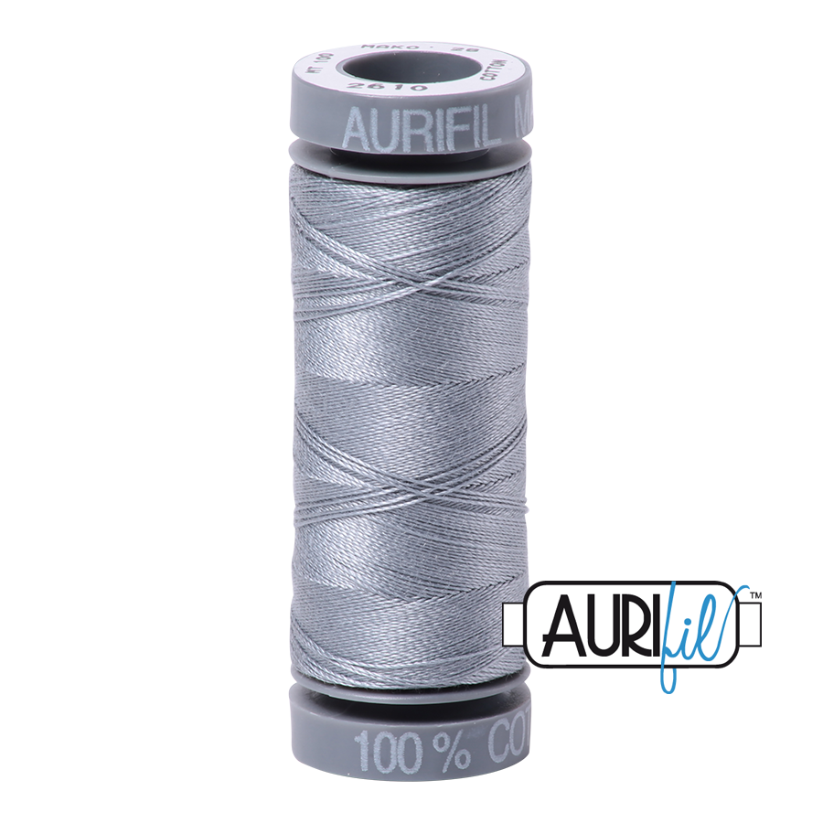#2610 Light Blue Grey Aurifil Cotton Thread