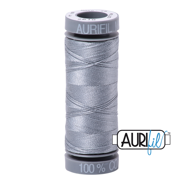#2610 Light Blue Grey Aurifil Cotton Thread