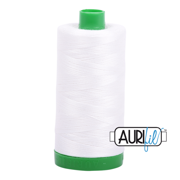 #2021 Natural White Aurifil Cotton Thread