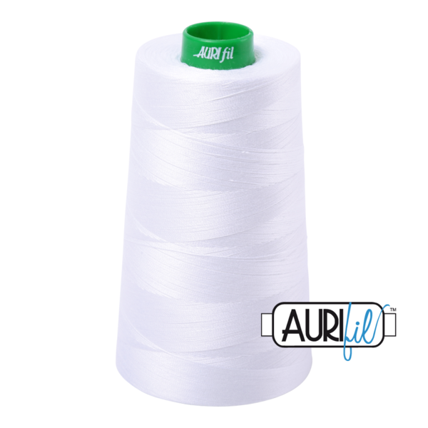 #2024 White Aurifil Cotton Thread