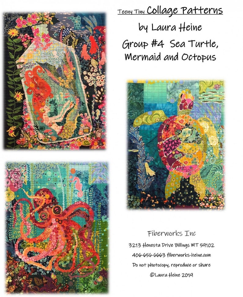 Teeny Tiny Collage Patterns Group 4