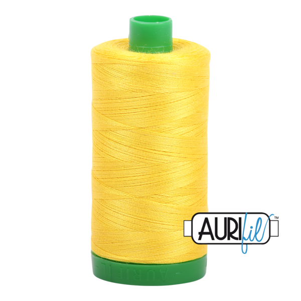#2120 Canary Aurifil Cotton Thread