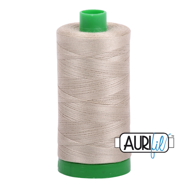 #2324 Stone Aurifil Cotton Thread