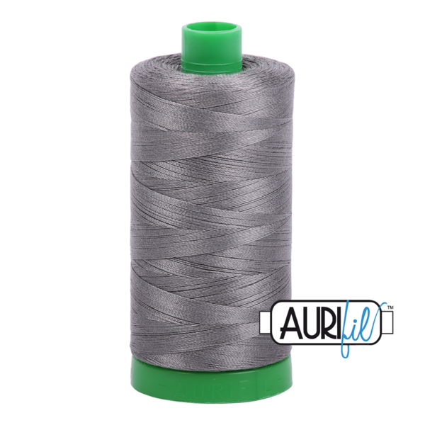 #5004 Grey Smoke Aurifil Cotton Thread