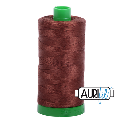 #2360 Chocolate Aurifil Cotton Thread