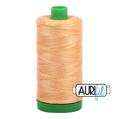 #4150 Creme Brulee Variegated Aurifil Cotton Thread
