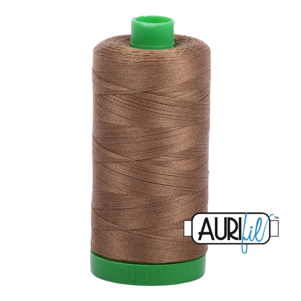 #1318 Dark Sandstone Aurifil Cotton Thread
