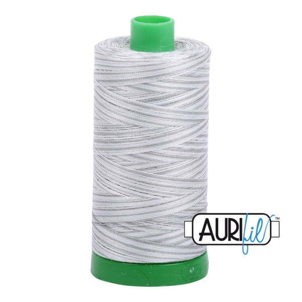 #4060 Silver Moon Variegated Aurifil Cotton Thread