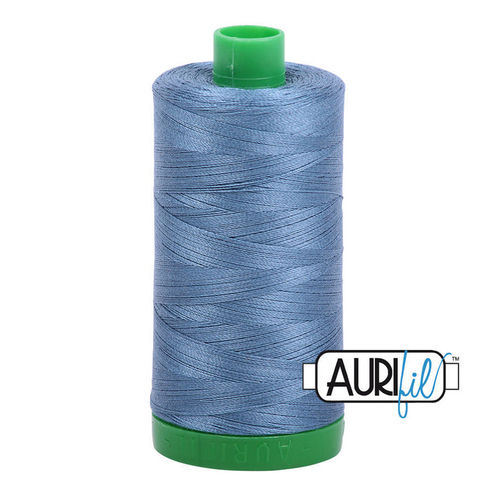 #1126 Blue Grey Aurifil Cotton Thread
