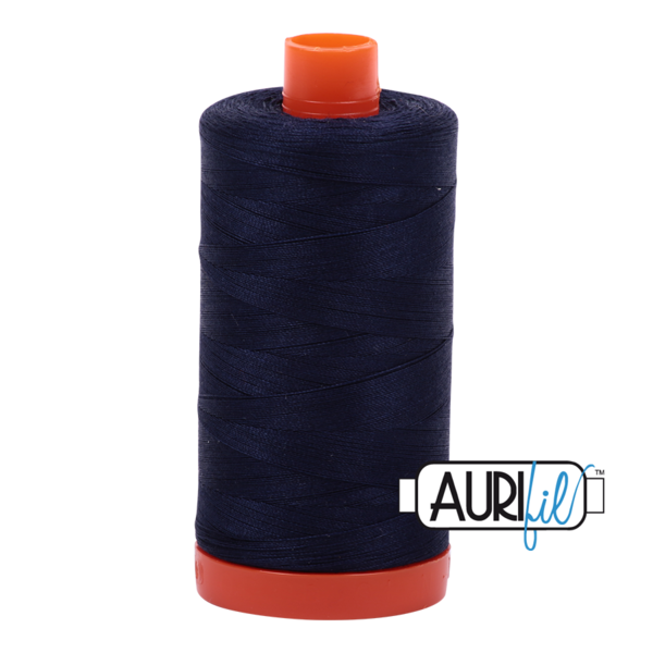 #2785 Very Dark Navy Aurifil Cotton Thread
