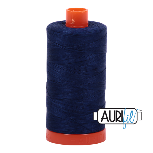 #2784 Dark Navy Aurifil Cotton Thread