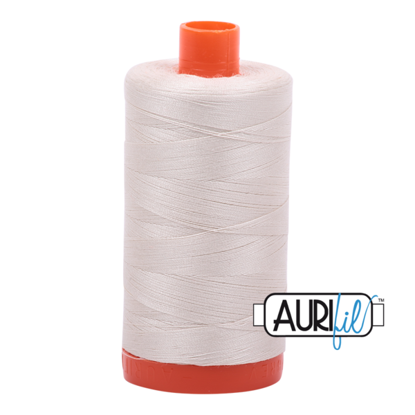 #2309 Silver White Aurifil Cotton Thread