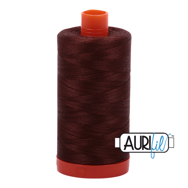 #2360 Chocolate Aurifil Cotton Thread