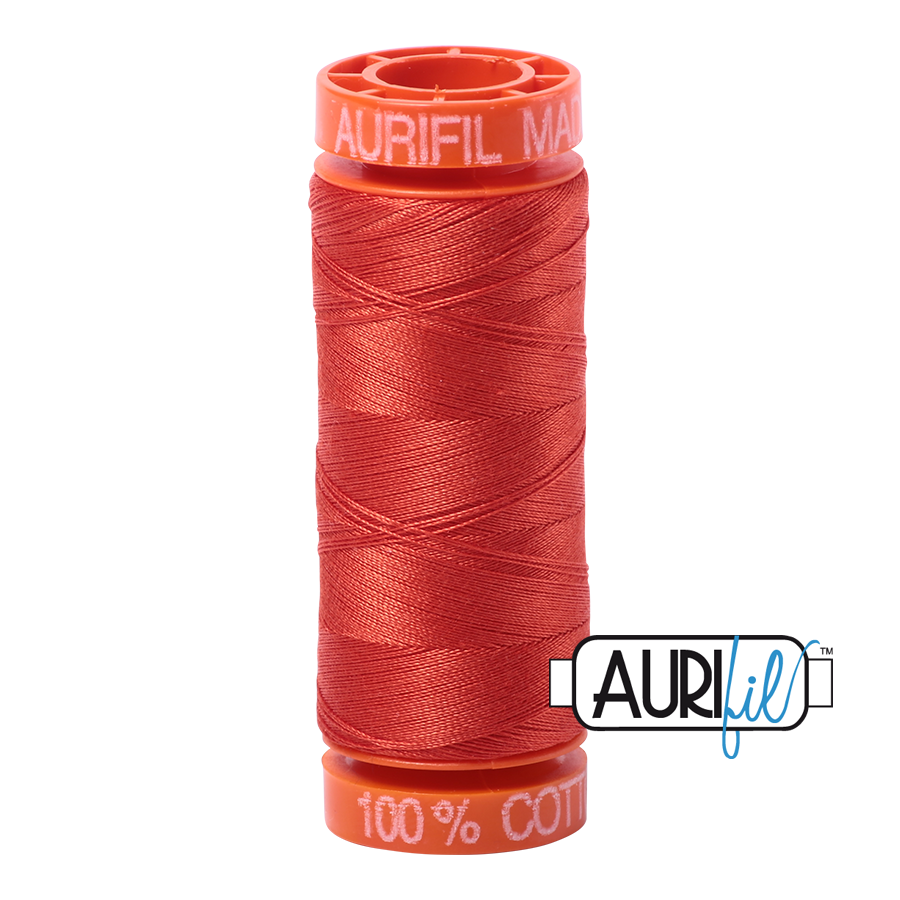 #2245 Red Orange Aurifil Cotton Thread