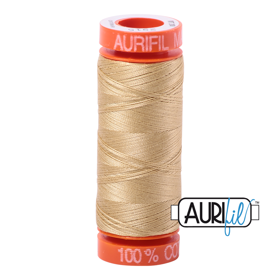 #2915 Very Light Brass Aurifil Cotton Thread