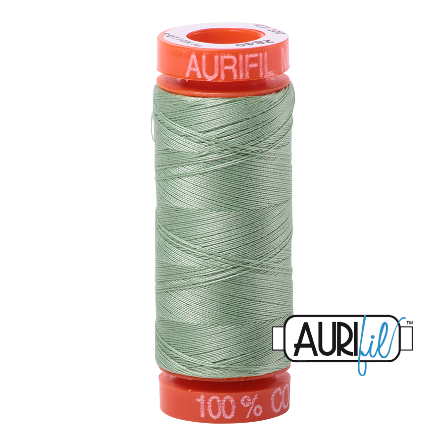 #2840 Loden Green Aurifil Cotton Thread
