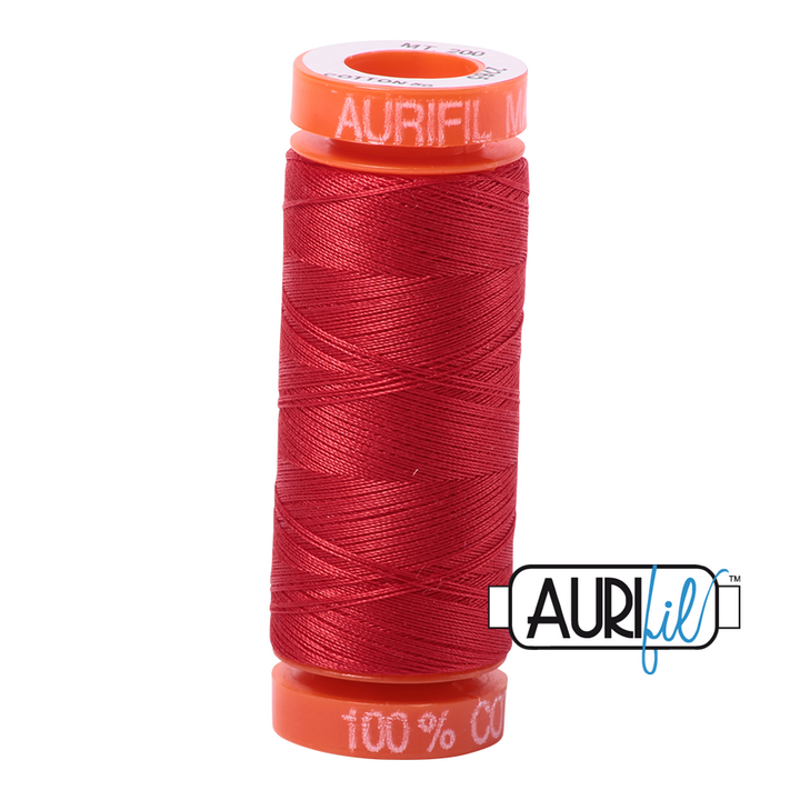 #2265 Lobster Red Aurifil Cotton Thread