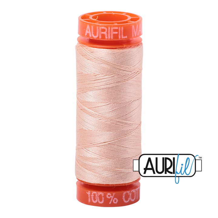 #2205 Apricot Aurifil Cotton Thread