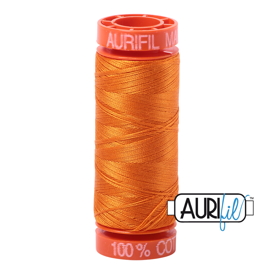 #1133 Bright Orange Aurifil Cotton Thread