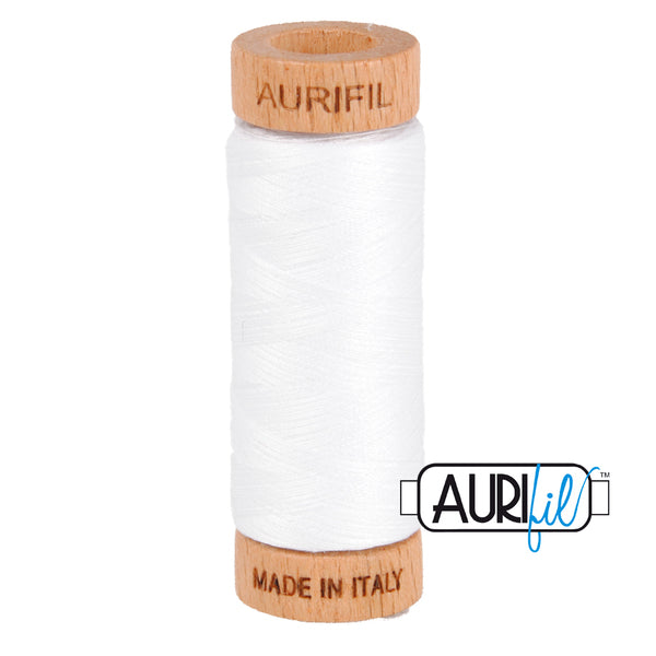 #2024 White Aurifil Cotton Thread