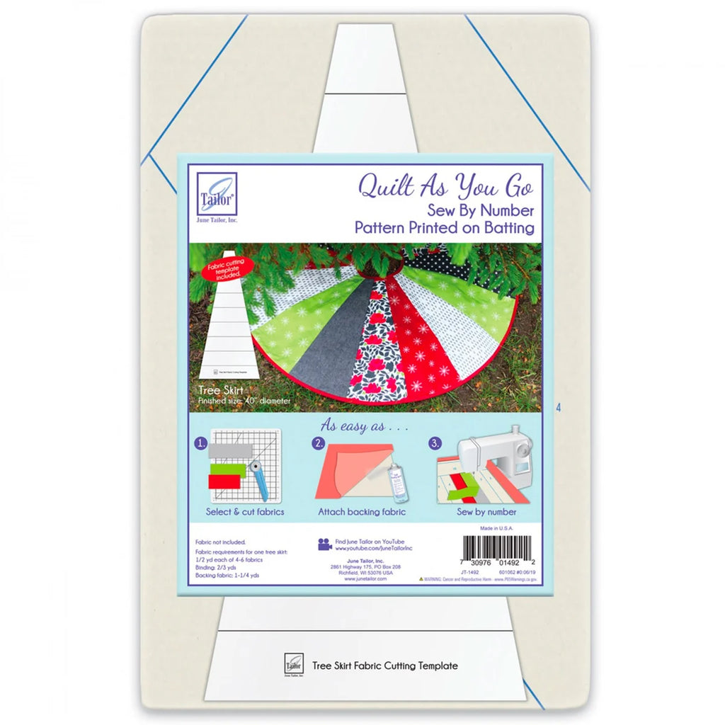 QAYG Tree Skirt - June Tailor – Mended Hearts Quilting & Boutique